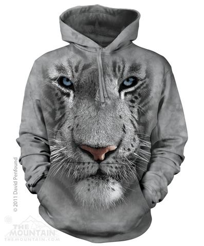 White Tiger Face - Click Image to Close